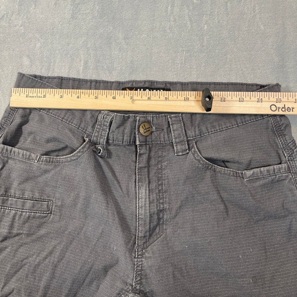 Hawx Work Gear Mens 32x32 Ripstop Double Knee Utility Work Pants Charcoal Gray - Picture 4 of 5